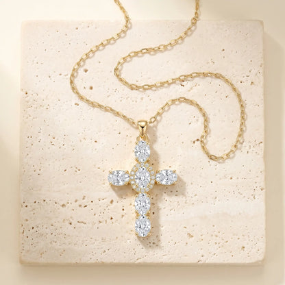 👑 Faith Cross Halskette – Ein zeitloses Symbol für Glaube, Stärke & Hoffnung ✝️