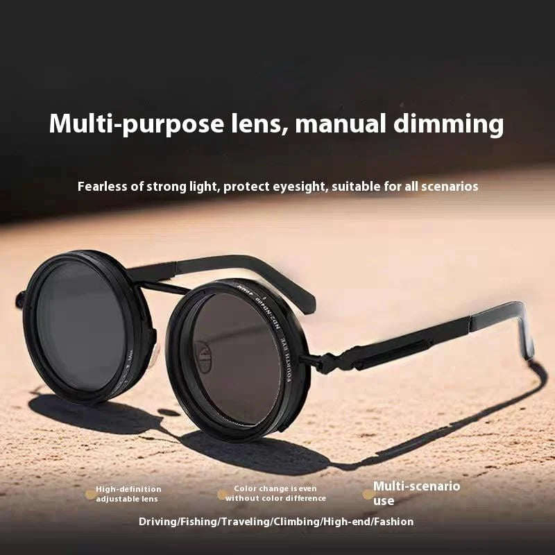 🎁 50% OFF AI-Enhanced Adaptive Polarized Sunglasses | Outdoor Smart Vision Tech