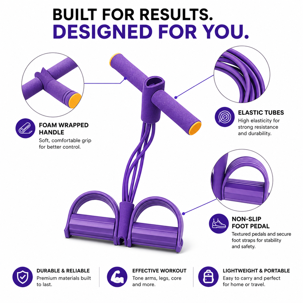 UNISEX YOGA PEDAL PULLER FOR FITNESS