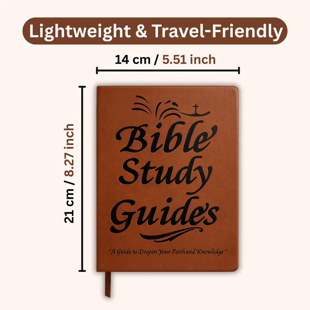 💎 40% OFF — Limited Time! ✝️📖66-Page Bible Study Guide & Daily Devotional Journal
