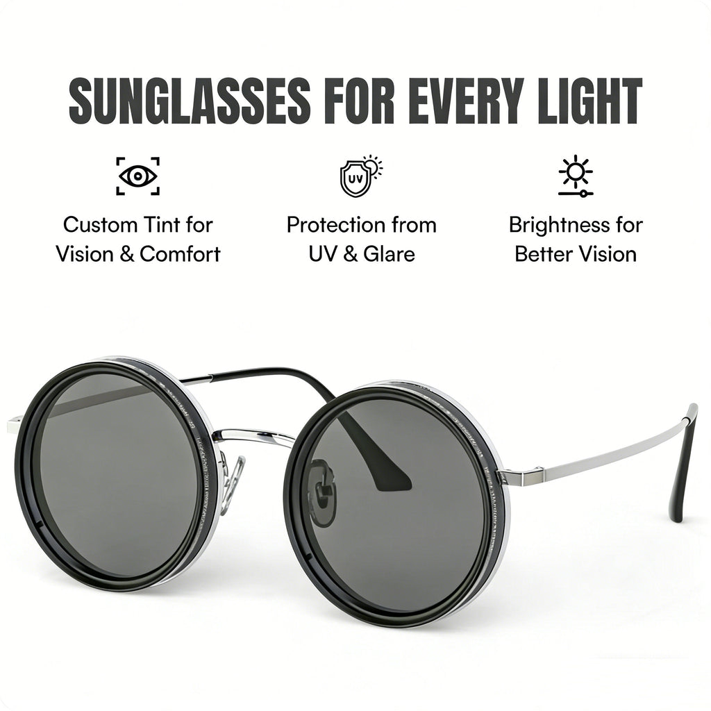 🎁 50% OFF AI-Enhanced Adaptive Polarized Sunglasses | Outdoor Smart Vision Tech