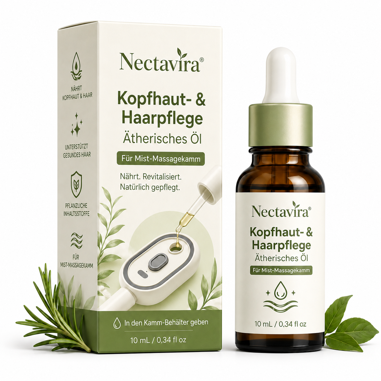 30% OFF — Essential Oil Drops for Your Mist Massage Comb Routine