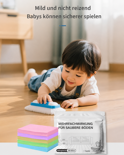 🧼 Bodenreinigungstabletten – 100 Reinigungstabletten für monatelang saubere Böden ✨