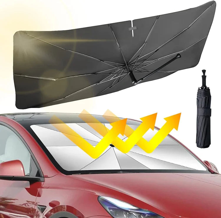 🌞 50 % Rabatt 🌈 Faltbarer Auto-Sonnenschutz für die Windschutzscheibe
