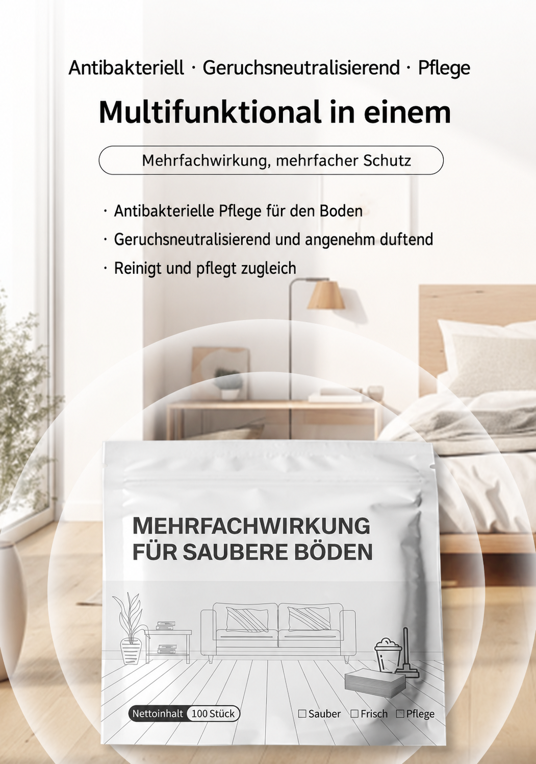 🧼 Bodenreinigungstabletten – 100 Reinigungstabletten für monatelang saubere Böden ✨