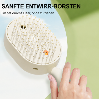 🔥 Nectavira® 3-in-1 Kopfhaut-Massagebürste mit Sprühnebel & Aromaöl-Funktion