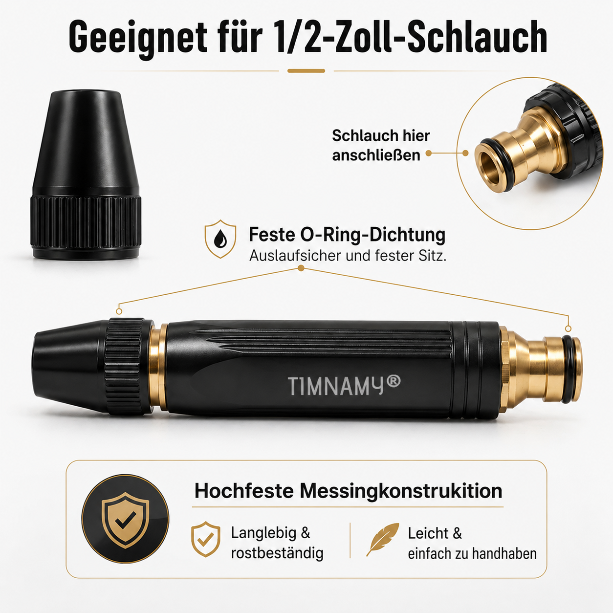 🚗LETZTER TAG – 50 % RABATT TIMNAMY® Hochdruck-Autowasch- & Gartensprüher ✨✨
