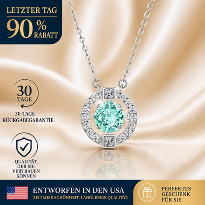 💖 1-Karat Moissanit Herzschlag-Halskette | Symbol für Liebe, Glück & ewige Verbundenheit ✨