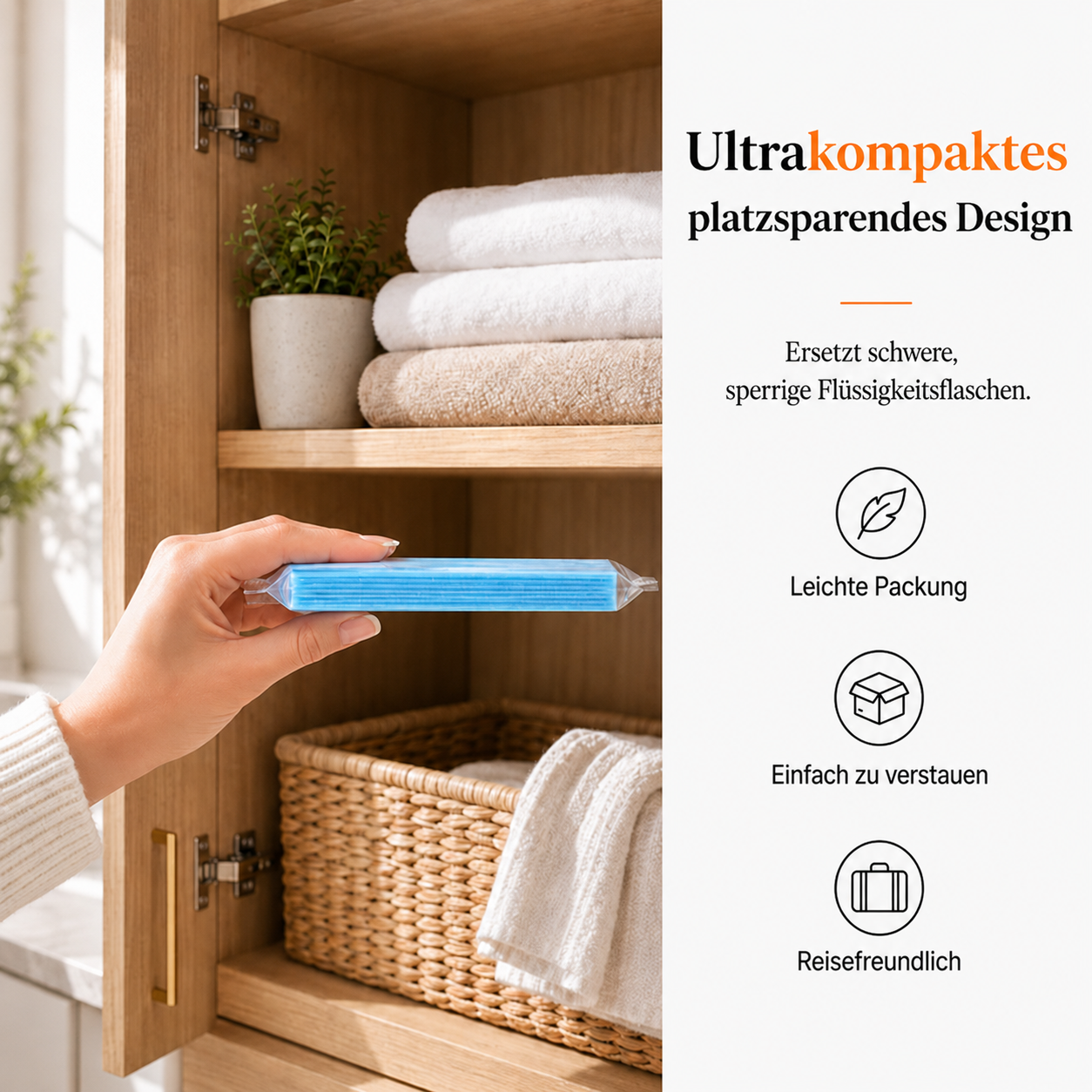 TIMNAMY® 3-in-1 Bodenreinigungsblätter – Wasserlöslich, Fleckenlösend & Rückstandsfrei