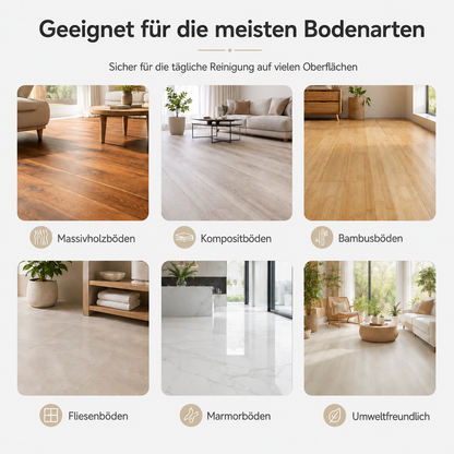 TIMNAMY® 3-in-1 Bodenreinigungsblätter – Wasserlöslich, Fleckenlösend & Rückstandsfrei