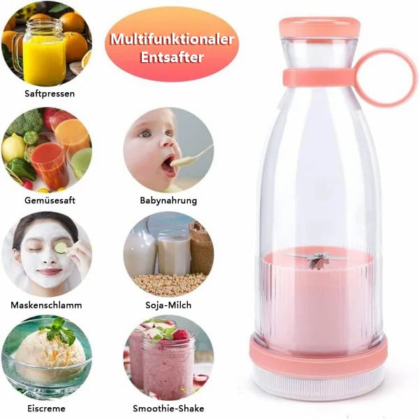 🍓🥤 50% Rabatt | Tragbarer USB-Entsafter – Frische Smoothies & Säfte jederzeit und überall