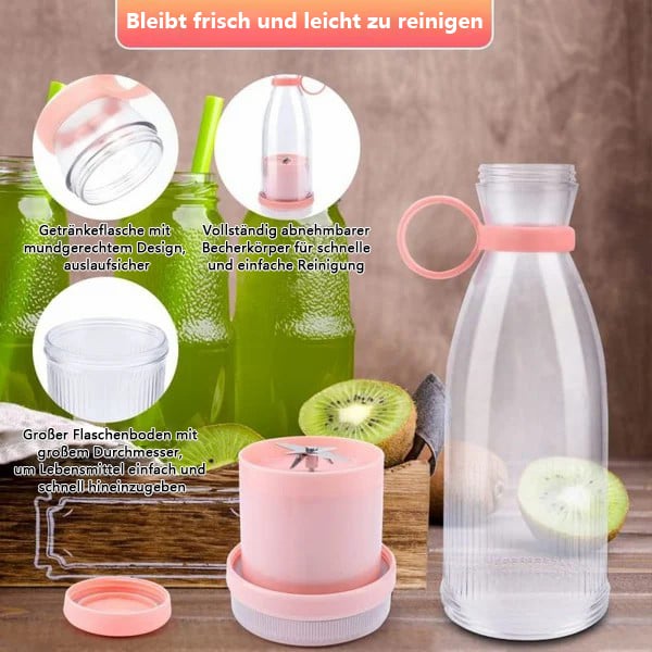 🍓🥤 50% Rabatt | Tragbarer USB-Entsafter – Frische Smoothies & Säfte jederzeit und überall