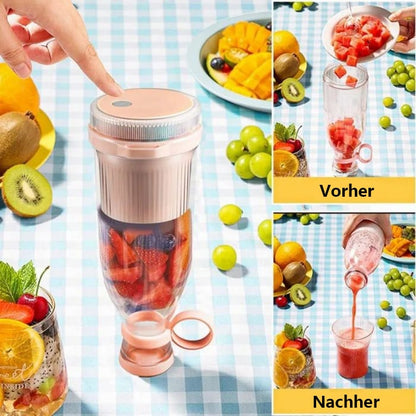 🍓🥤 50% Rabatt | Tragbarer USB-Entsafter – Frische Smoothies & Säfte jederzeit und überall