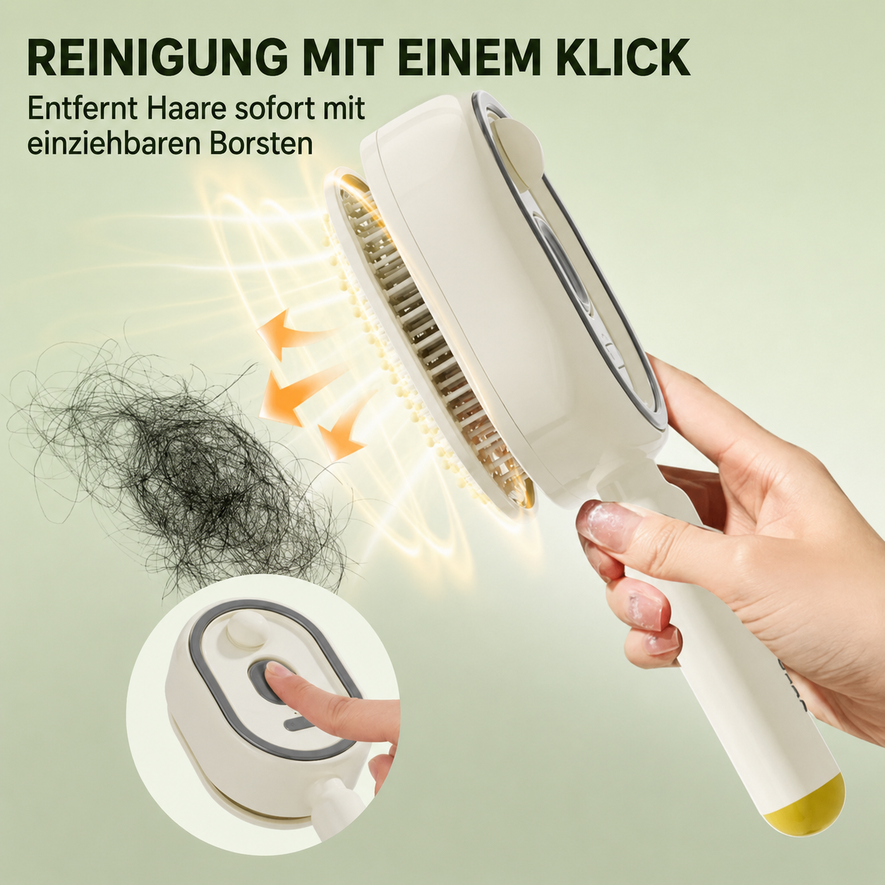 🔥 Nectavira® 3-in-1 Kopfhaut-Massagebürste mit Sprühnebel & Aromaöl-Funktion