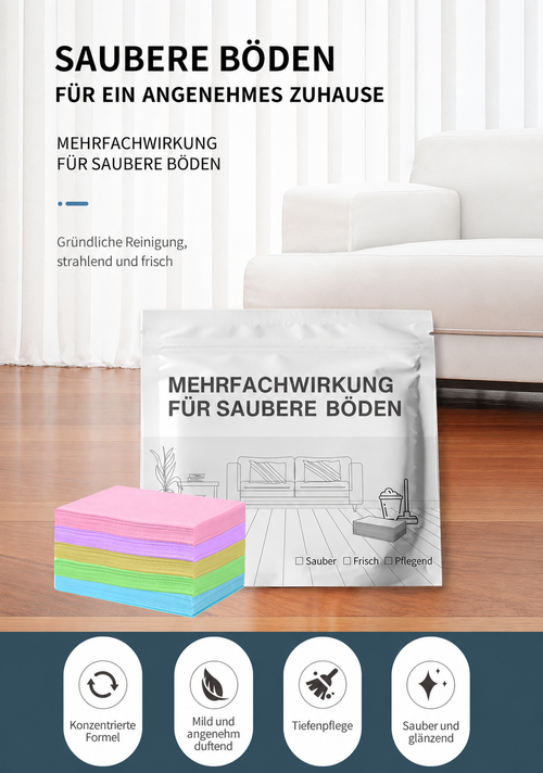 🧼 Bodenreinigungstabletten – 100 Reinigungstabletten für monatelang saubere Böden ✨