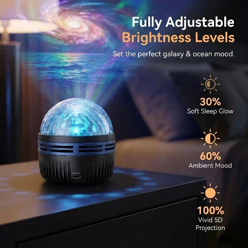 💎Official Store | SCNDR® 360° Smart Holographic Starry Sky Projector (HD Smart Dynamic 5D)🍄