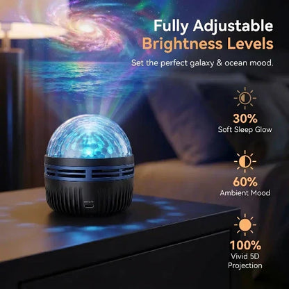 💎Official Store | SCNDR® 360° Smart Holographic Starry Sky Projector (HD Smart Dynamic 5D)🍄