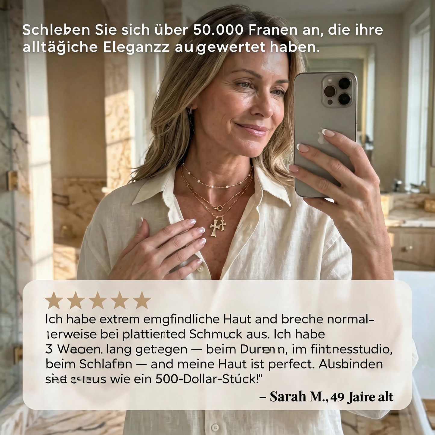 👑 Faith Cross Halskette – Ein zeitloses Symbol für Glaube, Stärke & Hoffnung ✝️