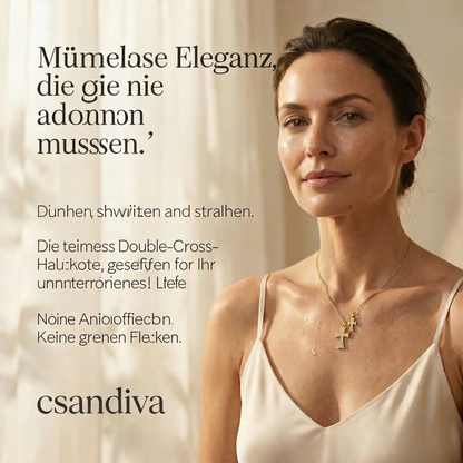👑 Faith Cross Halskette – Ein zeitloses Symbol für Glaube, Stärke & Hoffnung ✝️