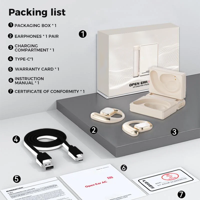🎁New arrival 50% OFF💥Wireless Noise-Canceling Bluetooth 6.0 Earbuds 🥤, 145-Hour Ultra-Long Battery Life 🥳, IPX5 Waterproof Sports Earphones 🚲