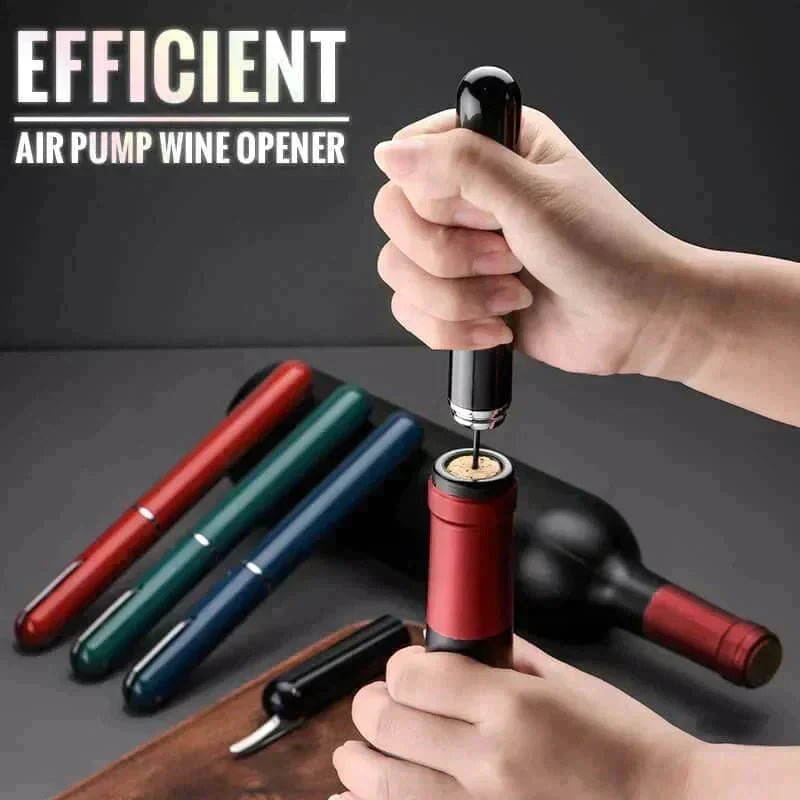 Air Pressure Wine Opener — Fast, Clean, Effortless ⚡for Yourself 🍷Share with Friends 💝