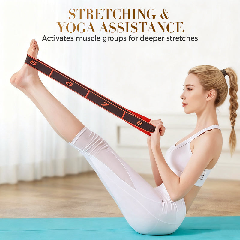 🧘‍♀️ Stretch deeper, move more freely – Resistance band, wherever you are