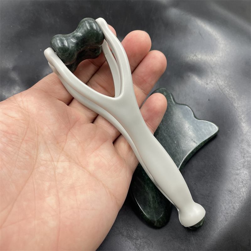 💐60% OFF !Natural Stone Massage Set: Scraping Board, Finger Clamp
